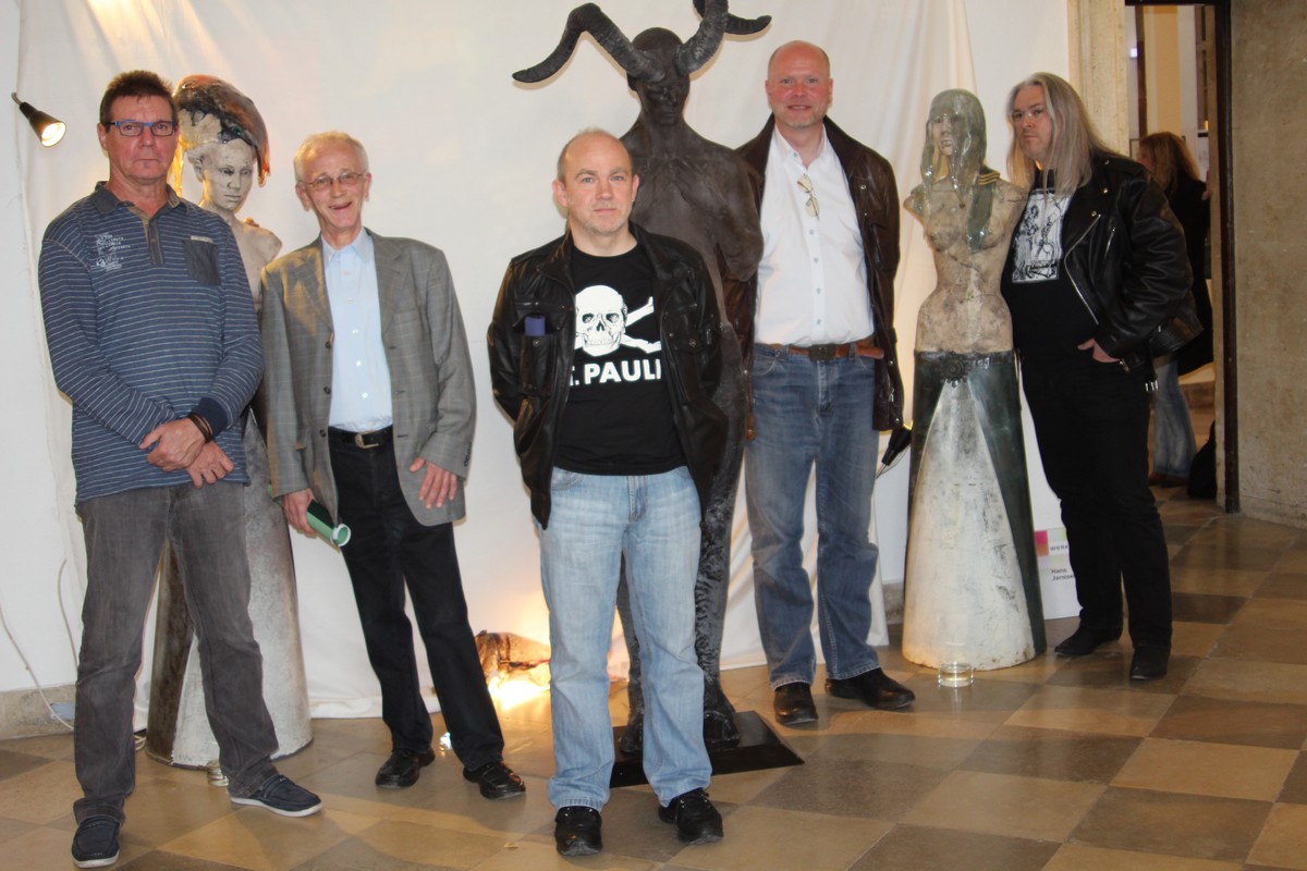 Rene Moreau, Heinz Wipperfürth, Olaf Kemmler, Axel Kruse und Michael Tillmann